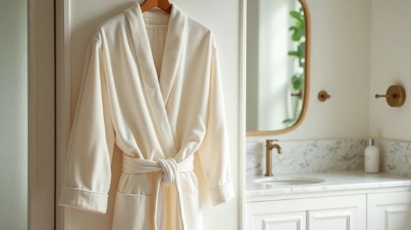 Le peignoir en coton pour homme qui redefine le confort